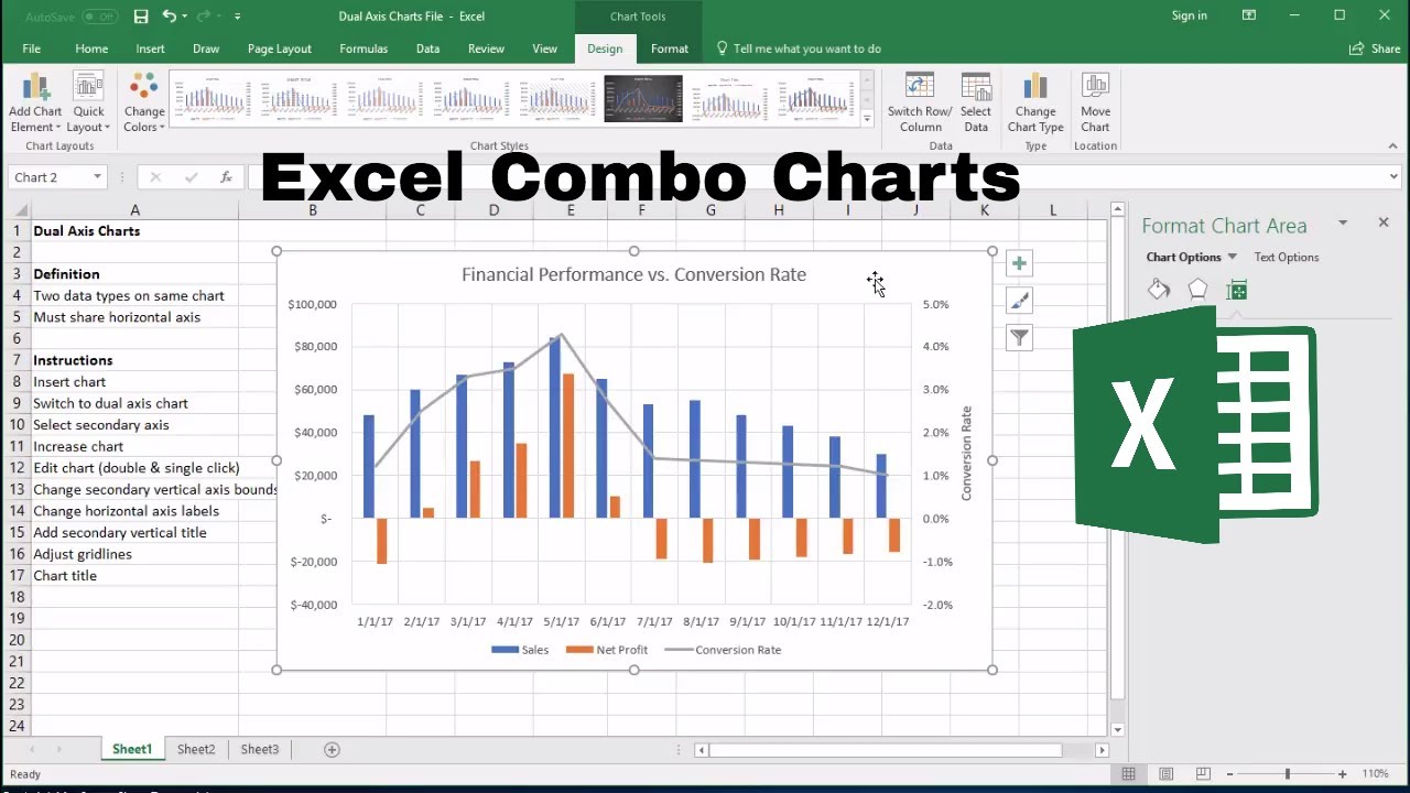excel for mac line chart add secondary axis